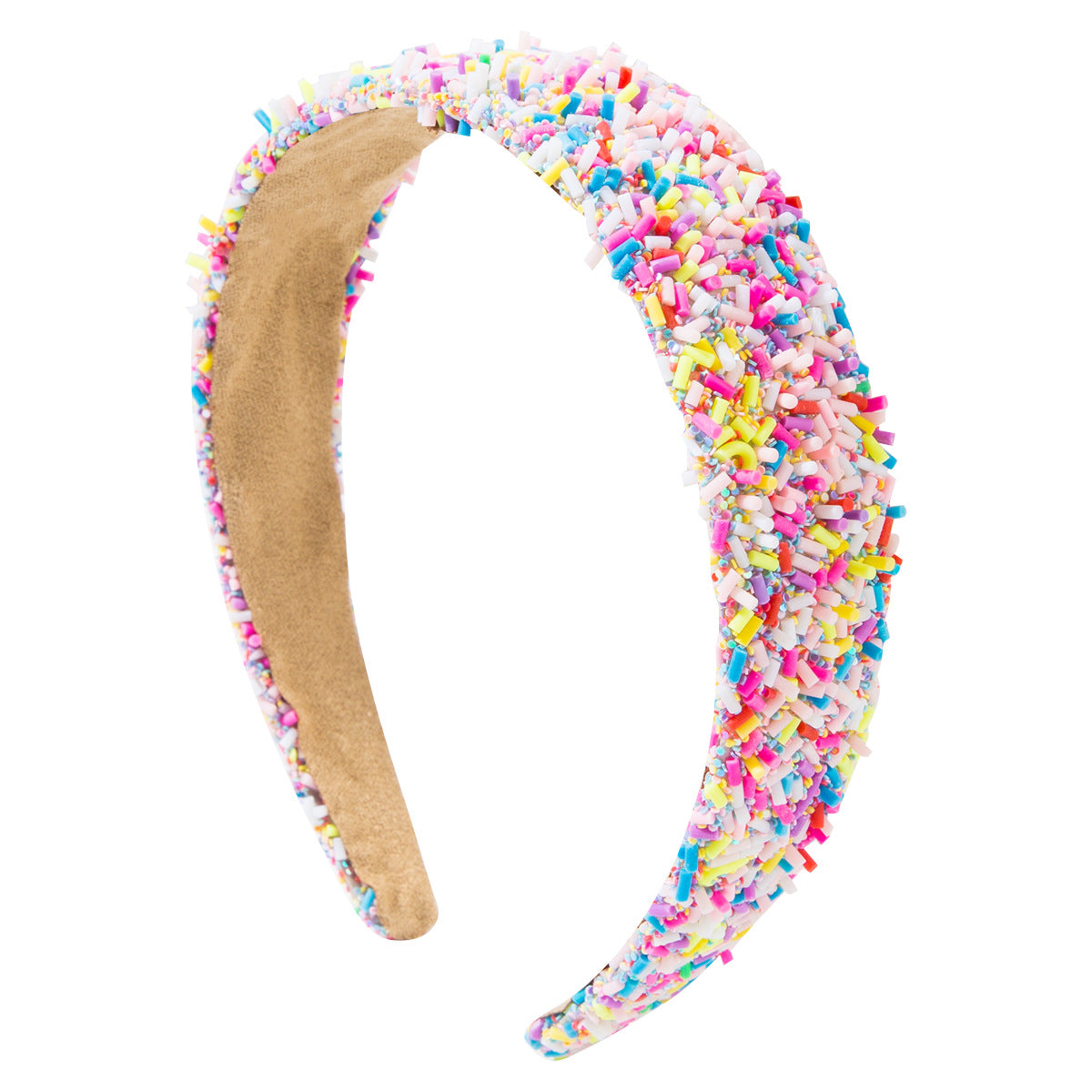 Wholesale Wide-brimmed headband colorful dopamine hair accessories